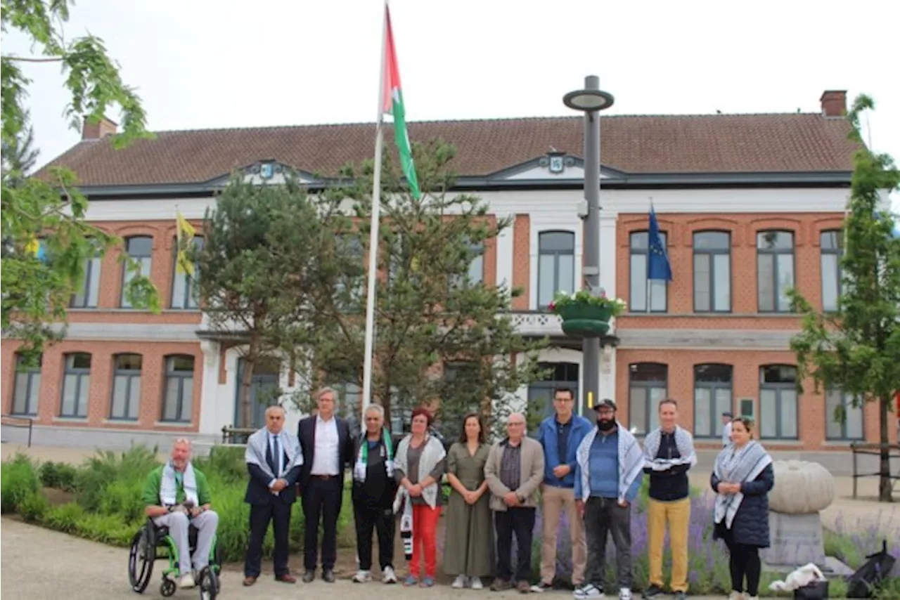 Kasterlee hijst Palestijnse vlag samen met ambassadeur: “Solidair met de Palestijnse bevolking”