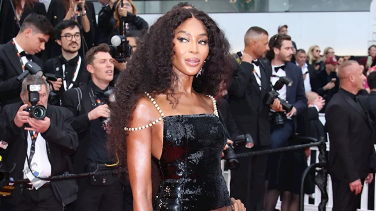 Naomi Campbell lleva a Cannes un vestido Chanel que usó hace 28 años