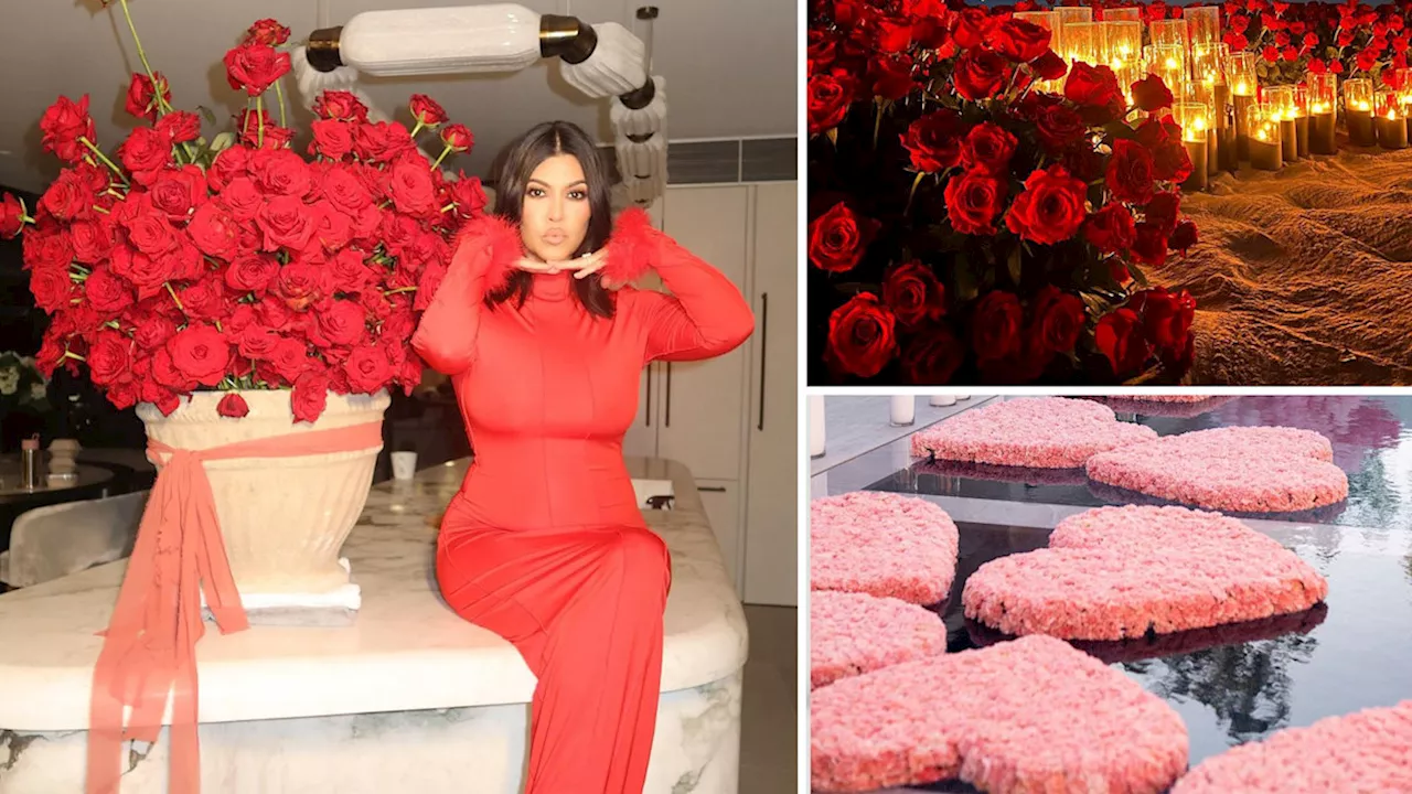 Kardashians' most dramatic floral arrangements: Kourtney's controversial surprise from Travis Barker, Khloe Kardashian's baby True & more