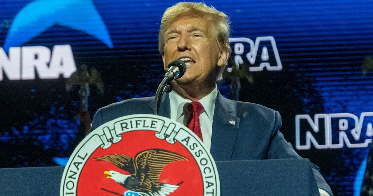 Donald Trump, Who Is Banned From Buying Firearms, To Address NRA