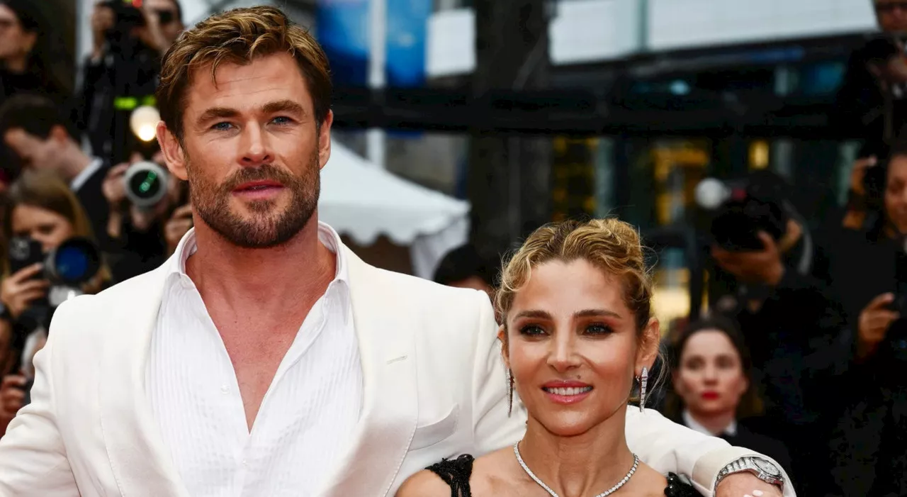 Cannes 2024, Chris Hemsworth ed Elsa Pataky sul red carpet