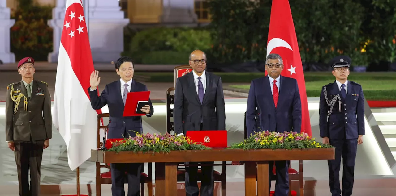 IN FULL: Newly minted PM Lawrence Wong’s swearing-in ceremony speech