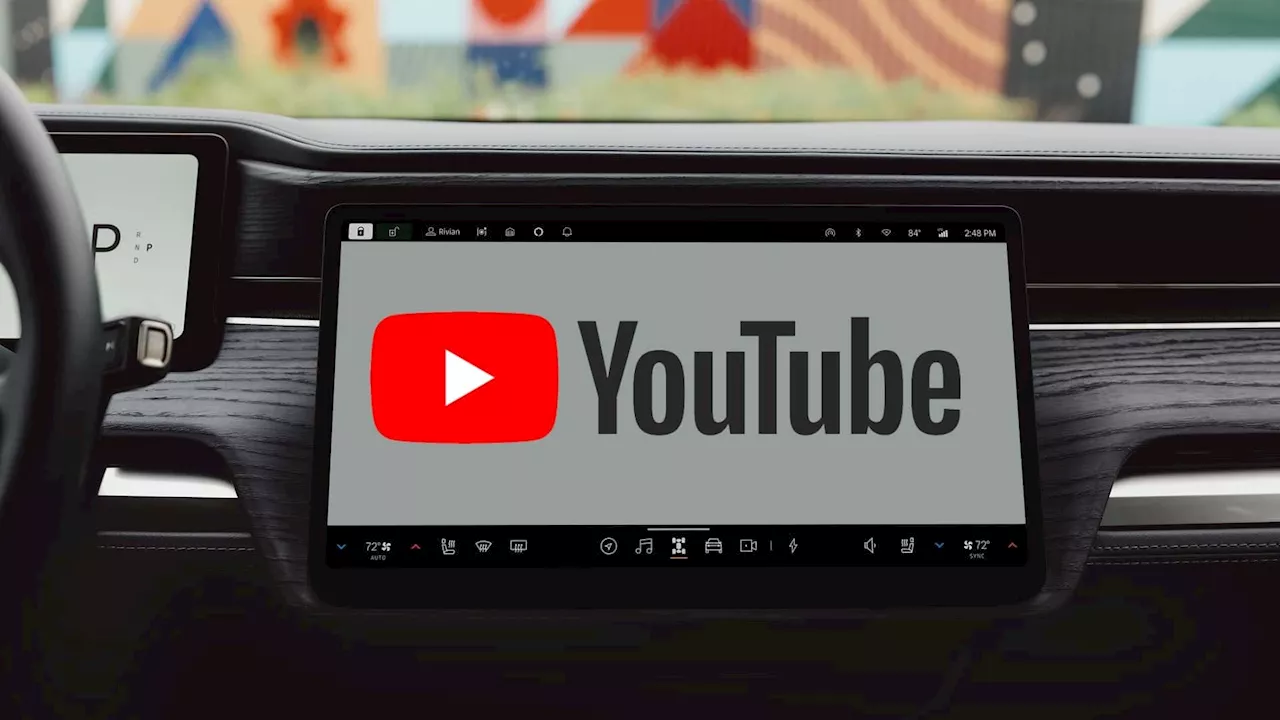 The Rivian R1S And R1T Are Getting A YouTube App And Google Cast