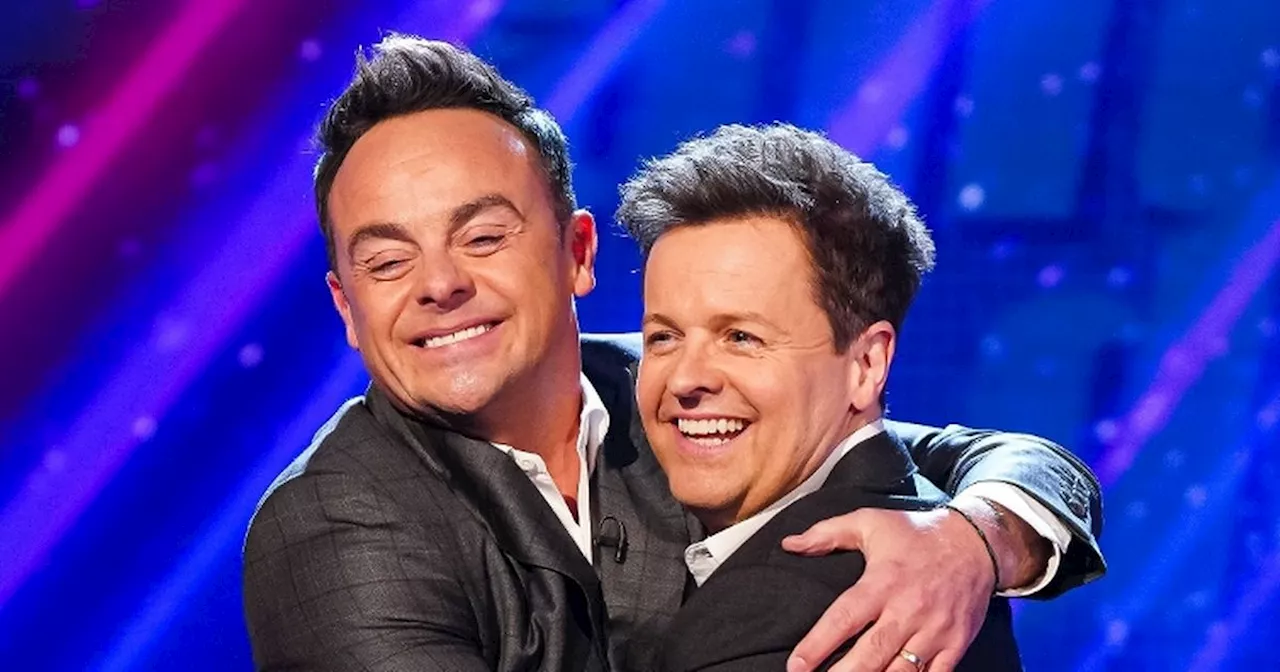 Ant McPartlin makes touching gesture to Declan Donnelly after becoming ...