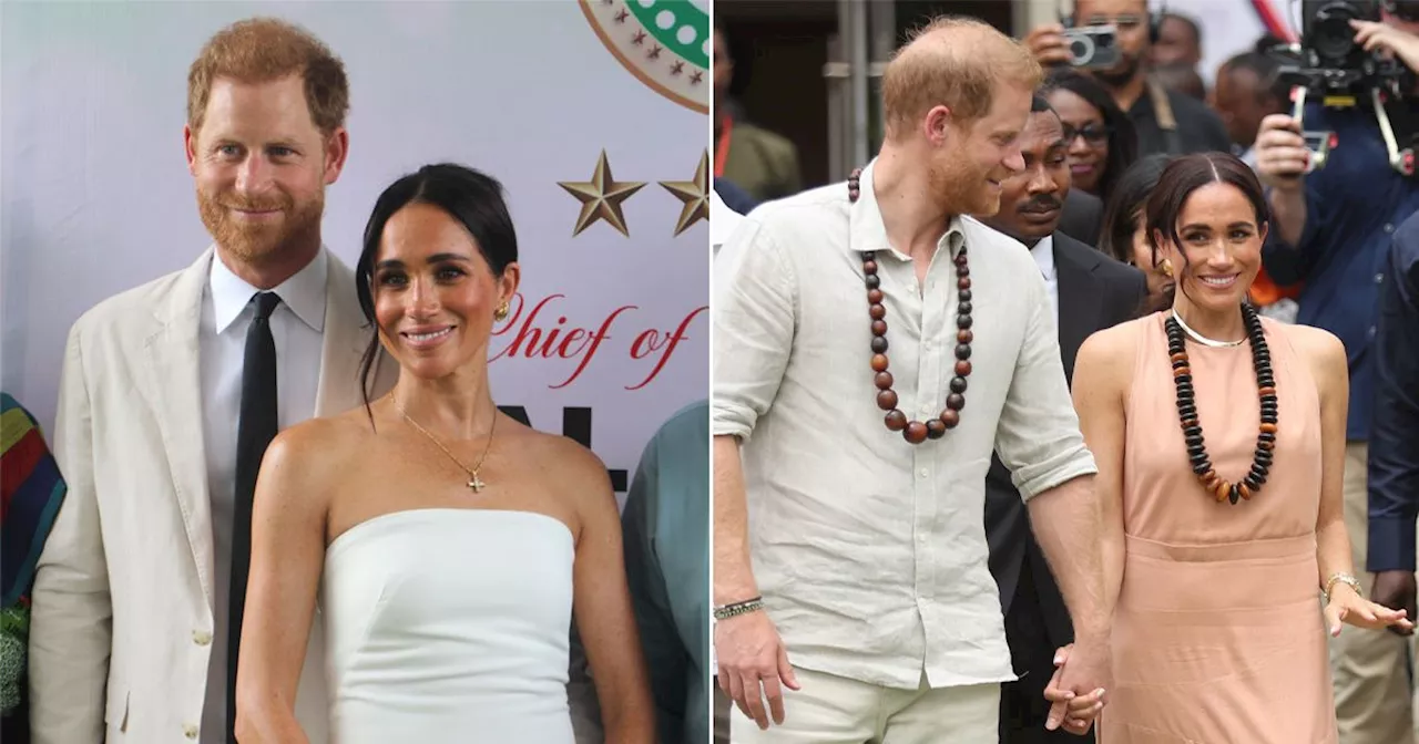 Behind-the-scenes of Harry and Meghan's Nigeria tour