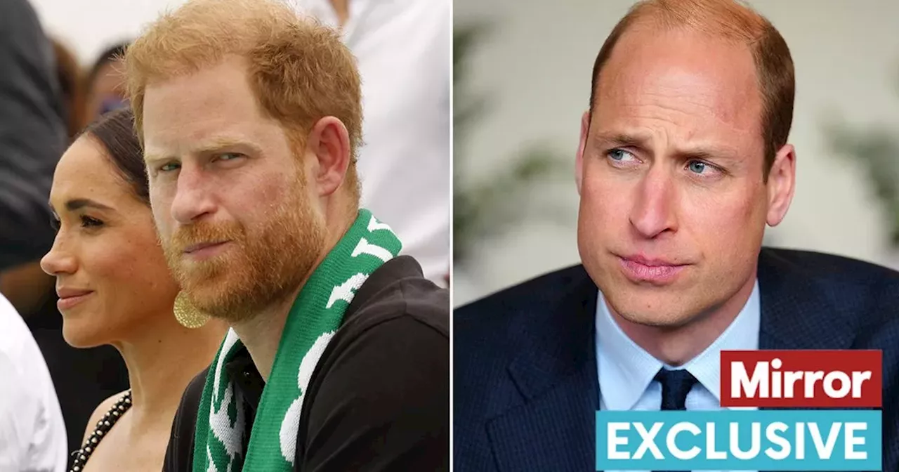 Prince William furious with Harry as he 'pulls a fast one' on royals with Meghan