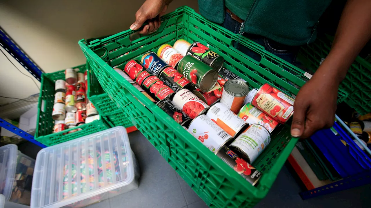 'A stain on society': Over 3 million food bank parcels handed out in record year