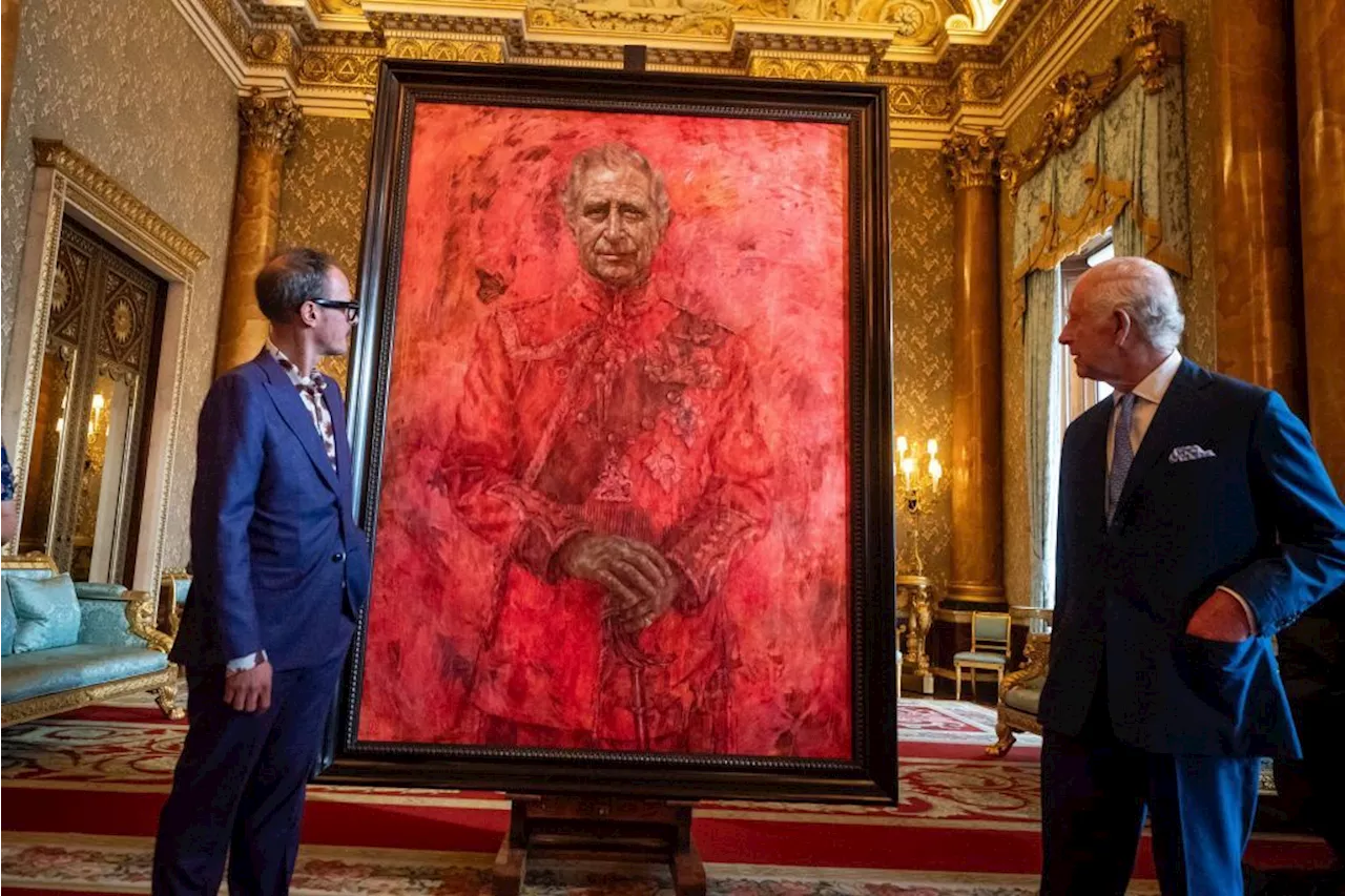 King Charles' first portrait slammed online for looking hellish
