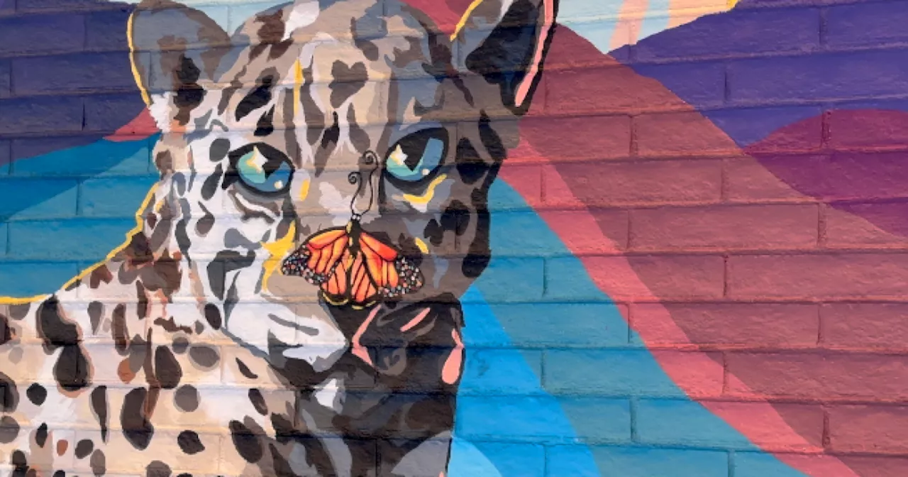 LEAVING A MARK: Cochise College students create wildlife, river-themed mural in Sierra Vista