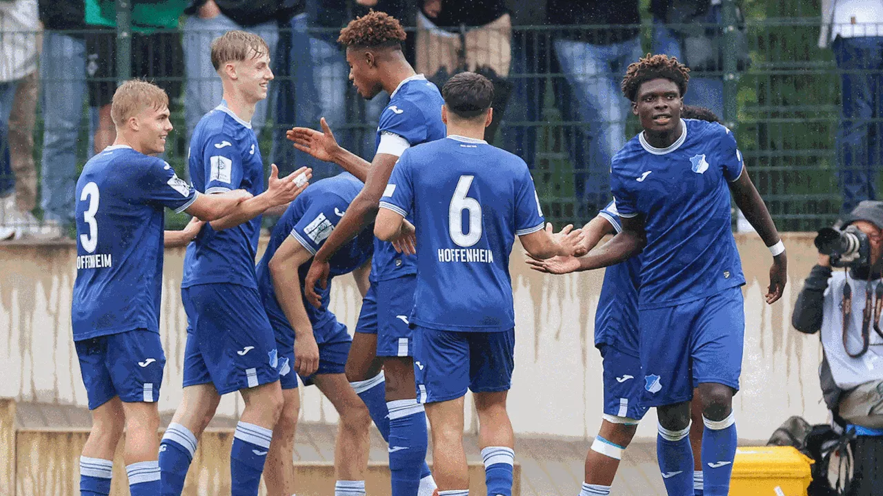 A-Junioren: Gladbach unterliegt TSG Hoffenheim mit 2:6