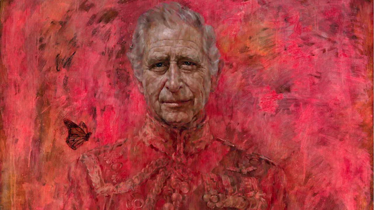 King Charles III unveils his first official portrait since his coronation