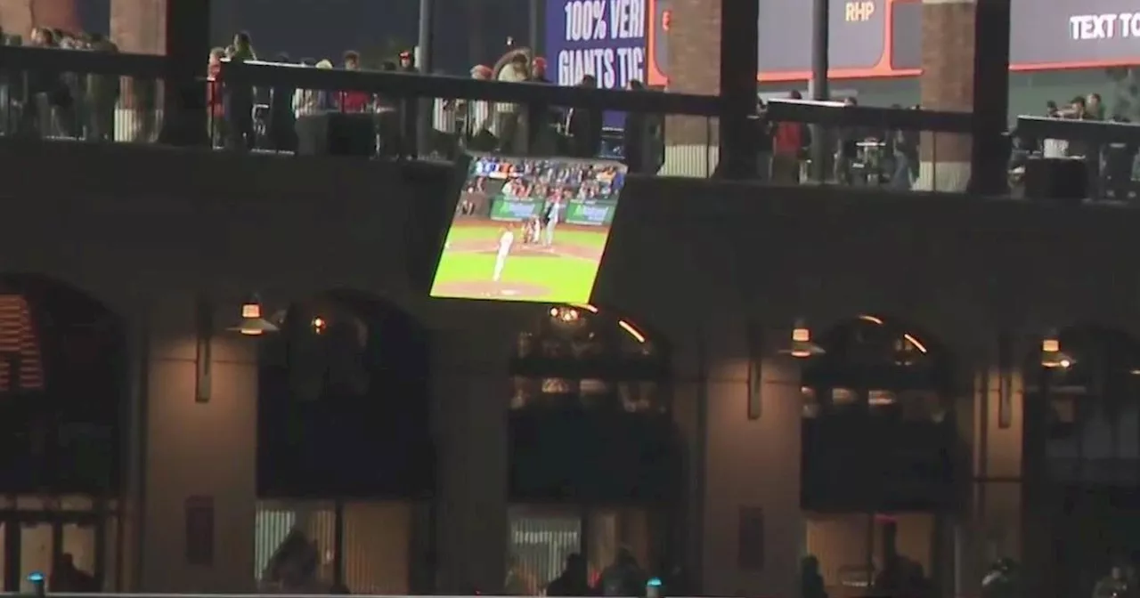 Oracle Park kayakers in McCovey Cove get big-screen video monitor to track incoming splash hits