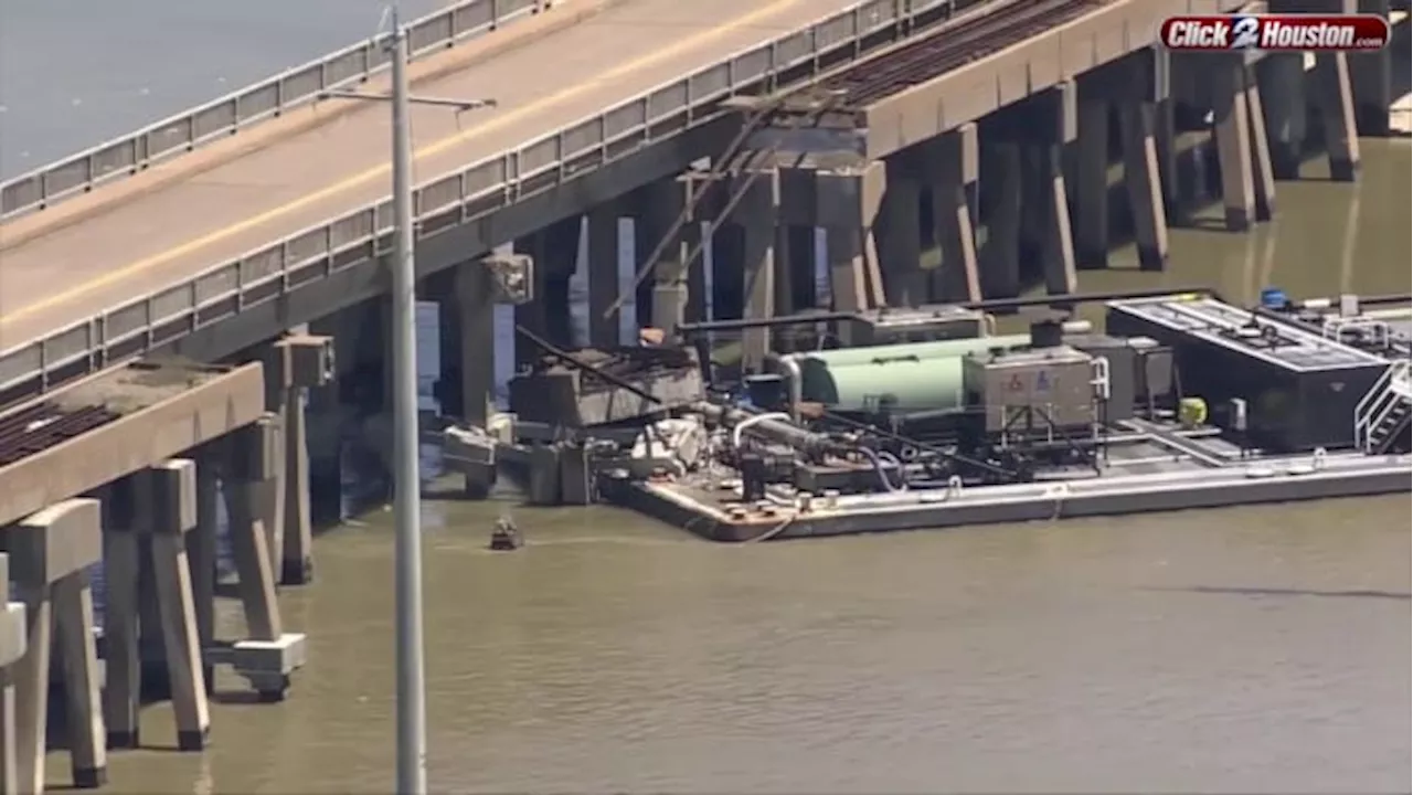 Evacuations halted on Pelican Island Causeway following barge strike