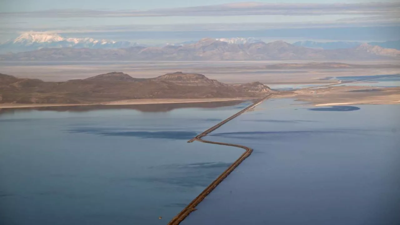 Great Salt Lake's southern arm reaches 'significant' level as spring rise slows down