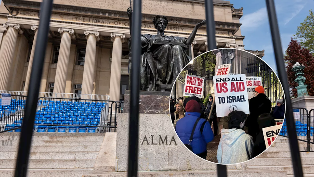 Columbia student's mic cuts out during anti-Israel commencement speech: 'Dystopian'