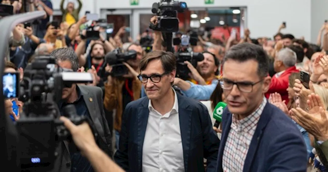 El PSOE gana las elecciones en Cataluña pero deberá pactar con los independistas