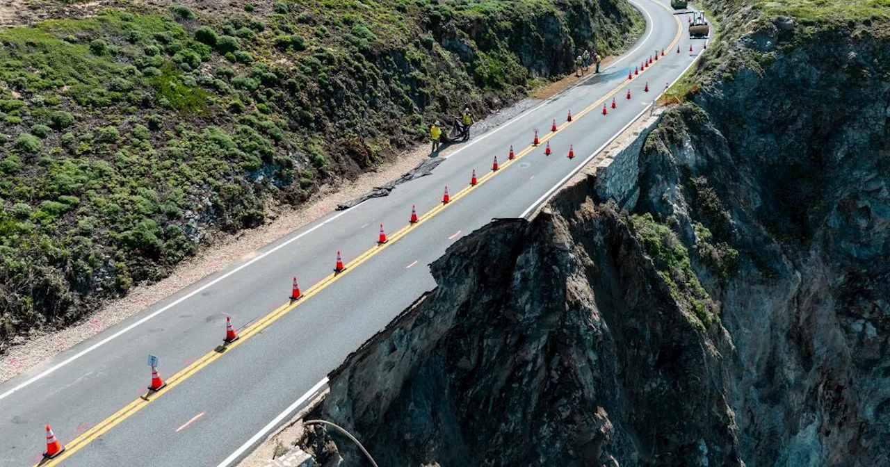 Big Sur's Highway 1 to reopen Friday — ahead of schedule — after major rockfall