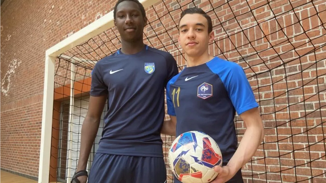 Islem et Eyoube, recrues du Pôle France Futsal et fierté du FC Mons