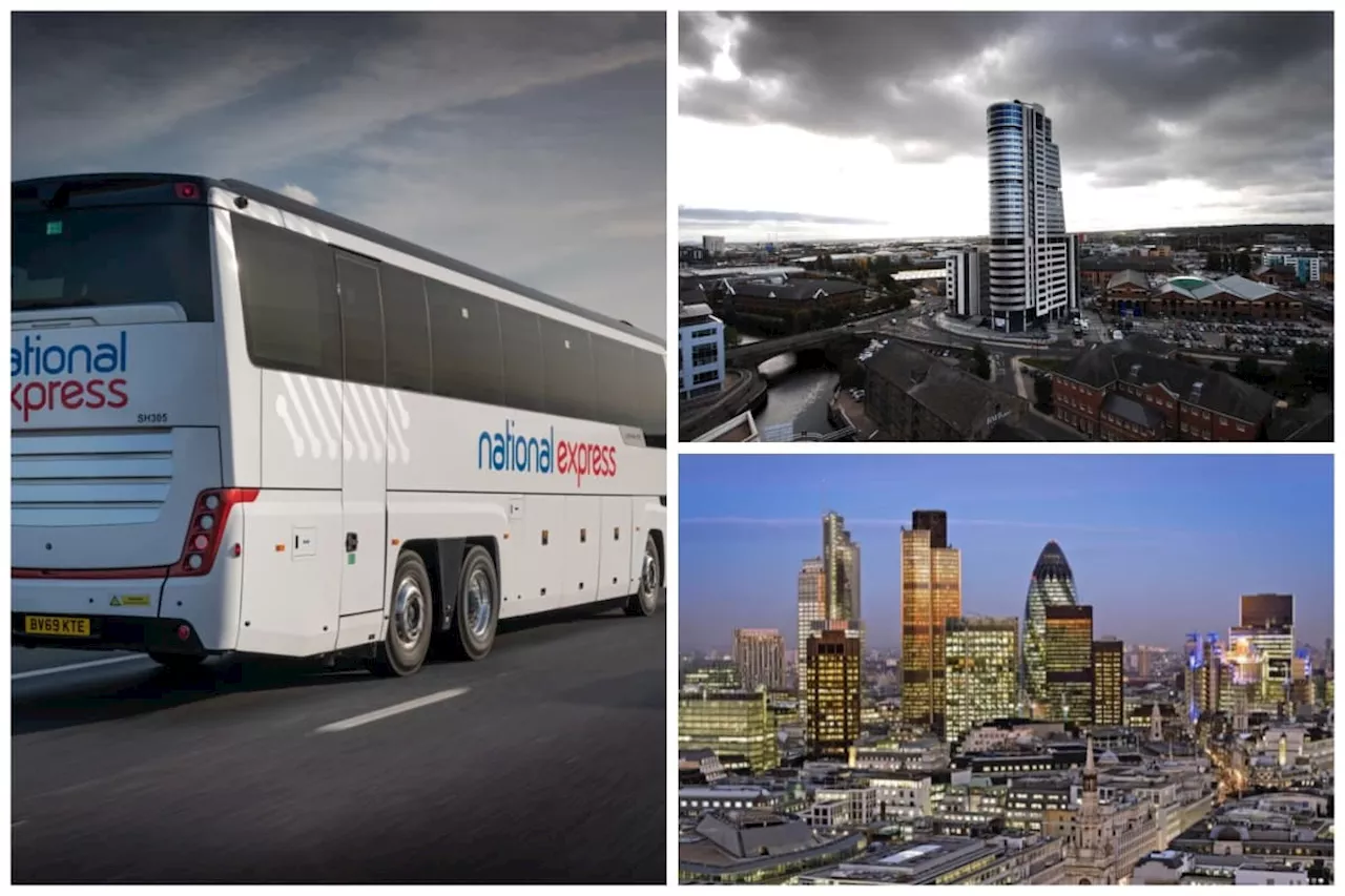 Leeds buses: National Express announces new route from Leeds to Birmingham and London