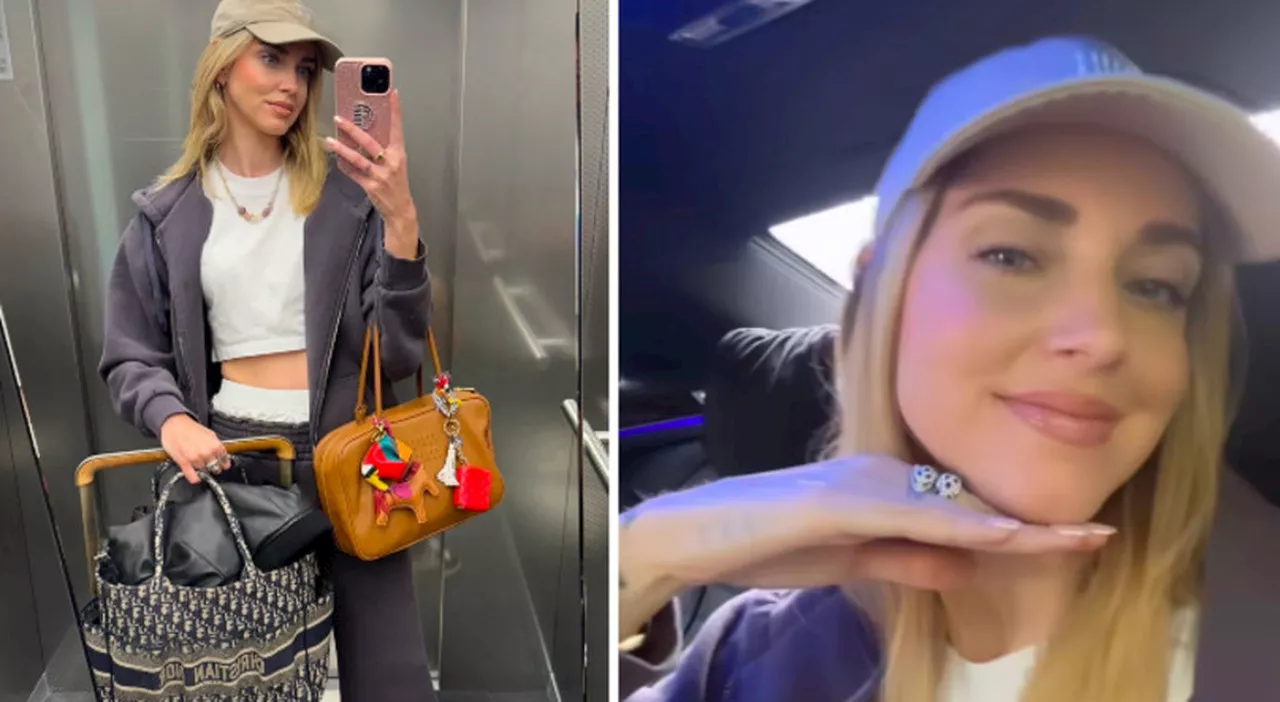 Chiara Ferragni, il rientro a Milano da Dubai: «Gli occhi sono felici». Poi l'annuncio a sorpresa