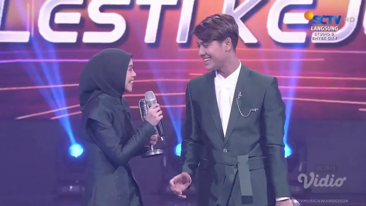 Lesti Kejora Menang Bareng Rizky Billar di SCTV Music Awards 2024, Ucap Hamdalah Usai Doanya Terkabul