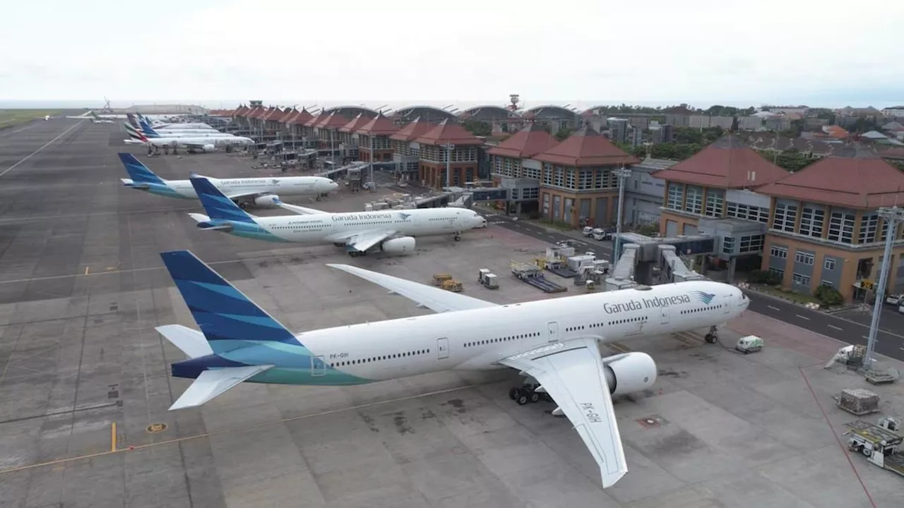 Mesin Pesawat Garuda Indonesia Keluar Api saat Terbang, Semua Penumpang Selamat