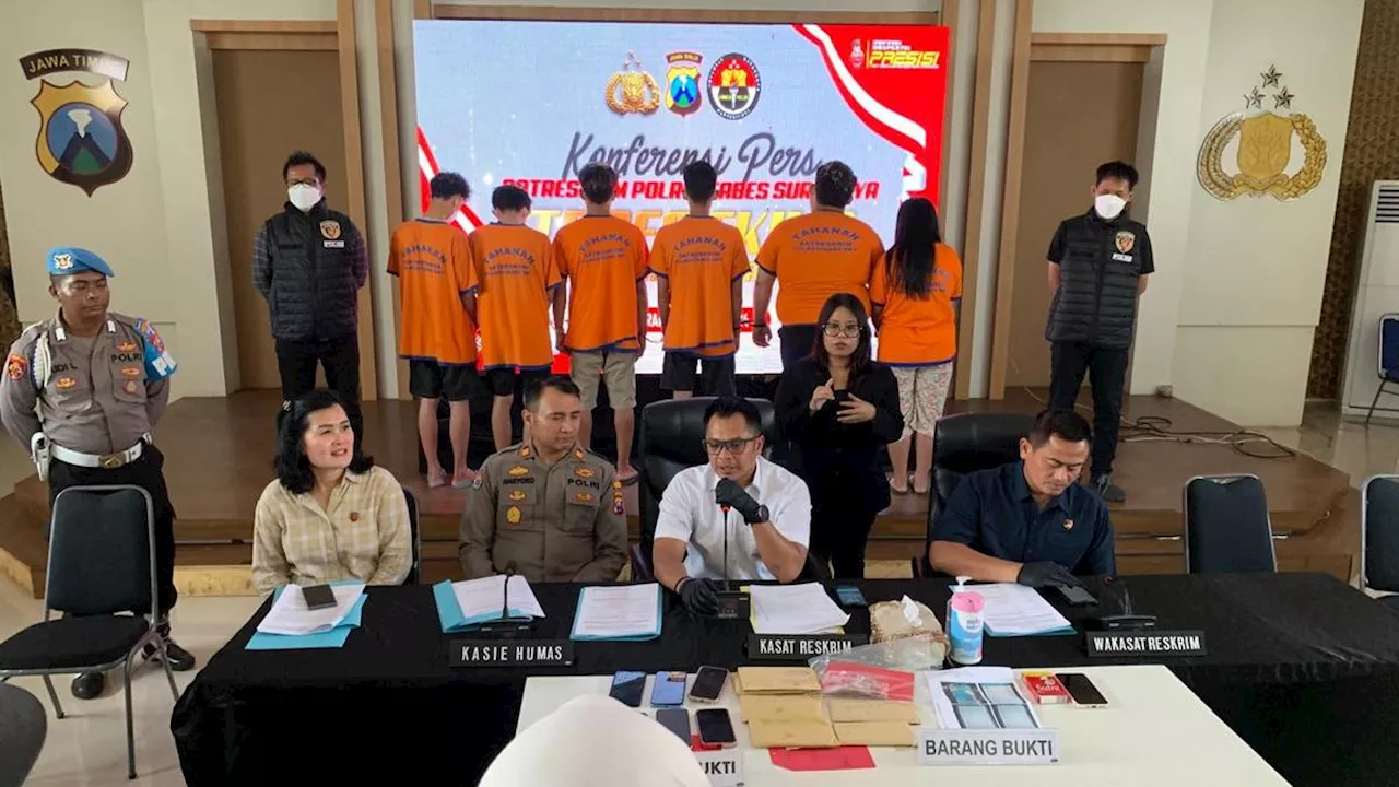 Polisi Ringkus 7 Pelaku Prostitusi Online Anak Bawah Umur di Surabaya