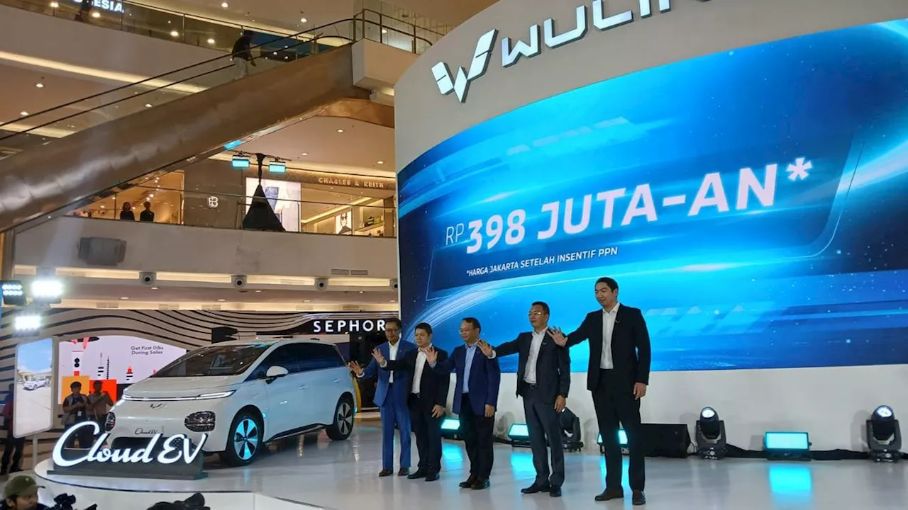 Wuling Cloud EV Resmi Meluncur di Indonesia, Harganya Tak Sampai Rp 400 Juta