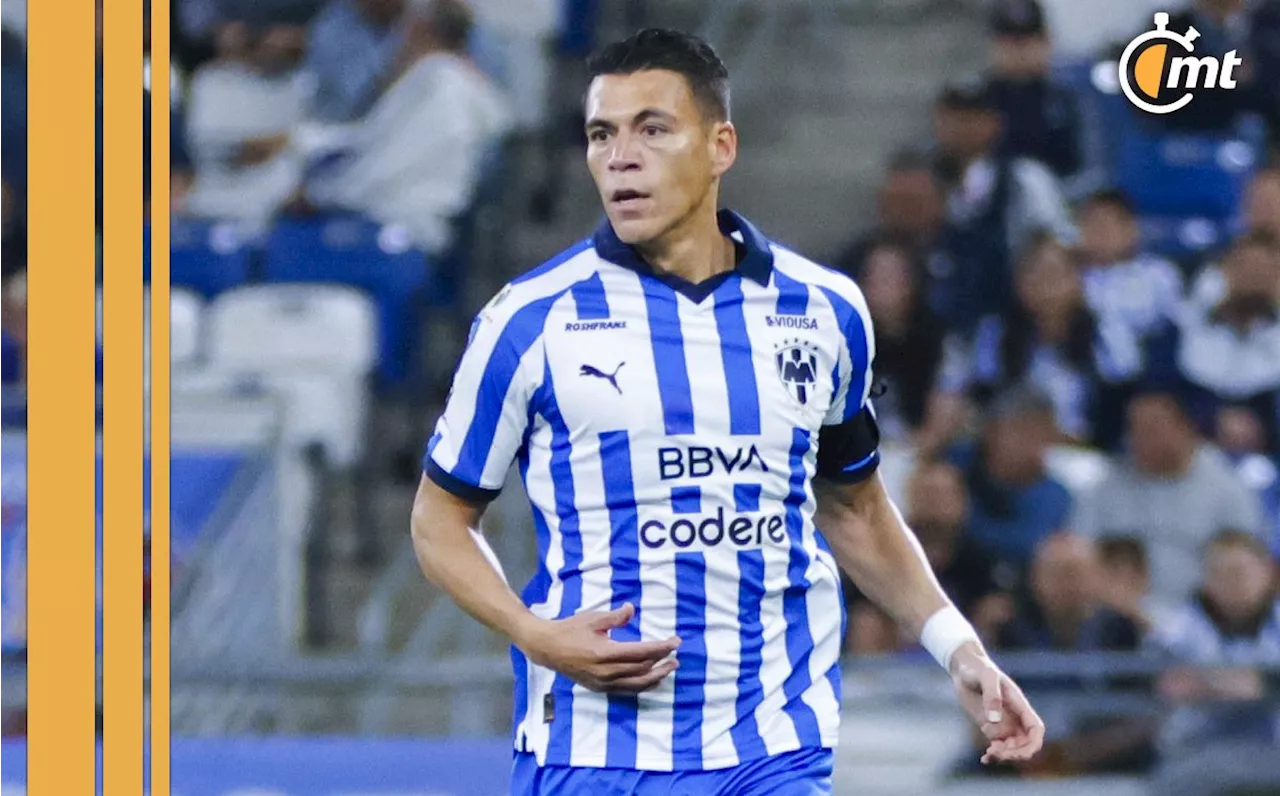 ¡Se pierde la Semifinal! Héctor Moreno es baja de Rayados ante Cruz Azul