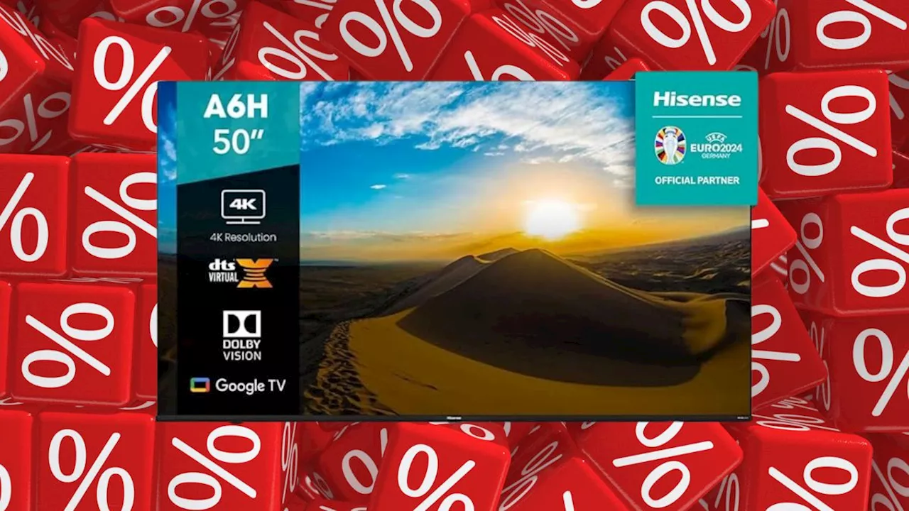 Pantalla Hisense con 59% de descuento en el Hot Sale de Amazon