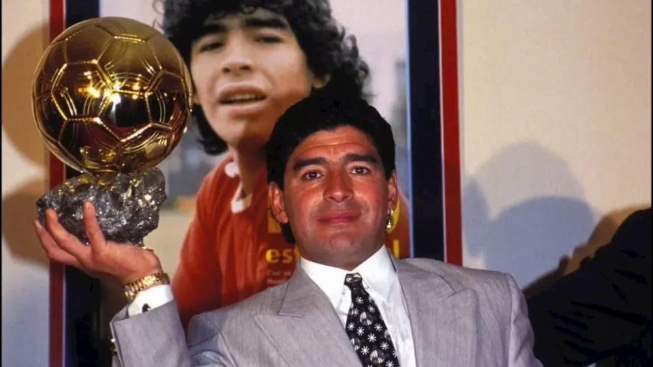 Los herederos de Diego Maradona pedirán frenar la subasta de su Balón de Oro