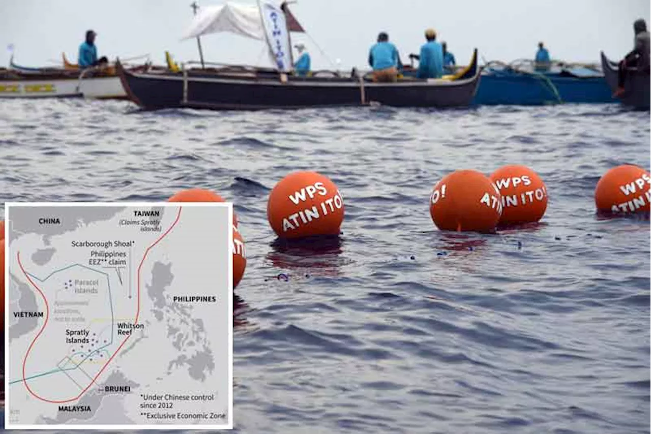 ‘Atin Ito’ flotilla drops buoys at EEZ