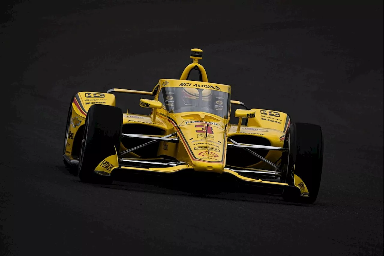 Indy 500: McLaughlin tops second day of practice at 229.493mph before deluge