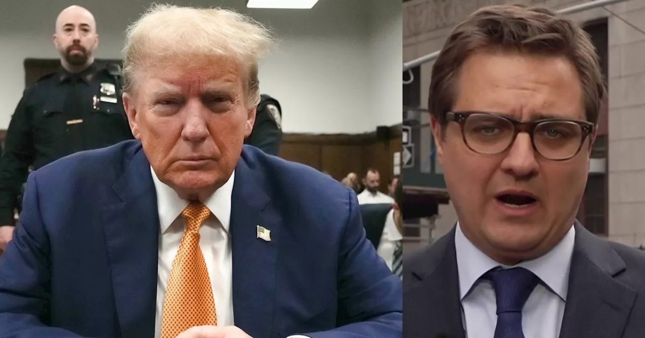 Trump's eyes were 'closed most of the morning': Chris Hayes takes us inside the courtroom