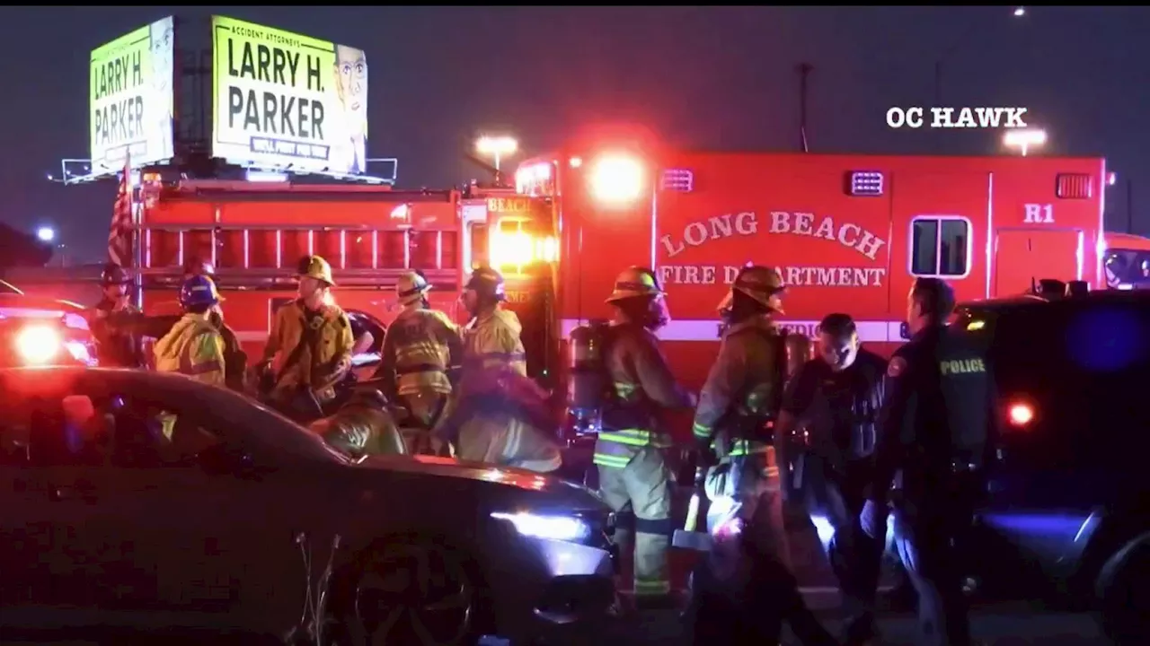 Fiery crash on 710 Freeway leaves 15-year-old driver dead, other teens injured