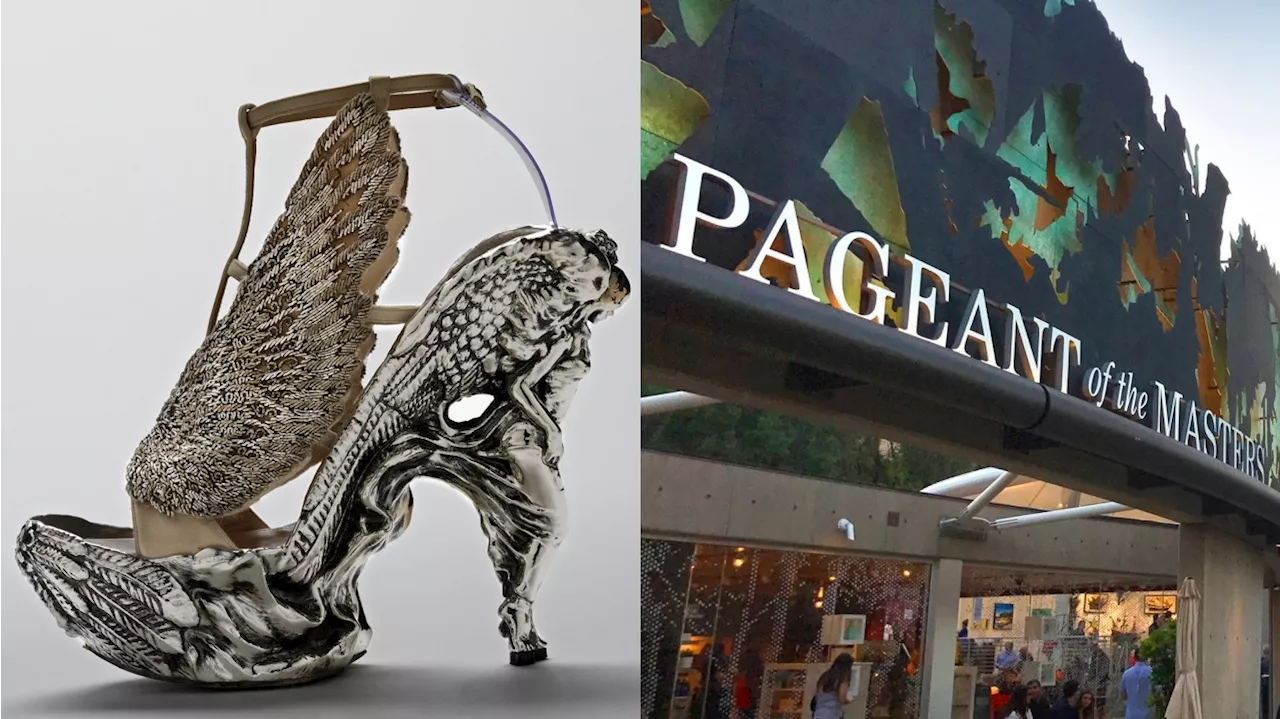 High heel, high art: ‘Pageant of the Masters' will feature its first-ever shoe on stage