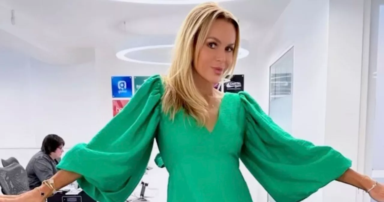 Amanda Holden stuns in emerald green mini dress by cult celebrity brand