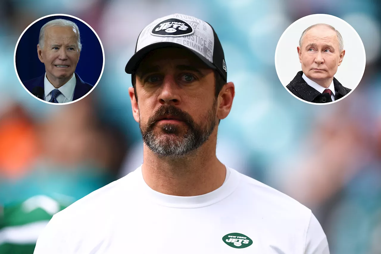 Aaron Rodgers Slammed Over Vladimir Putin, Joe Biden Remark