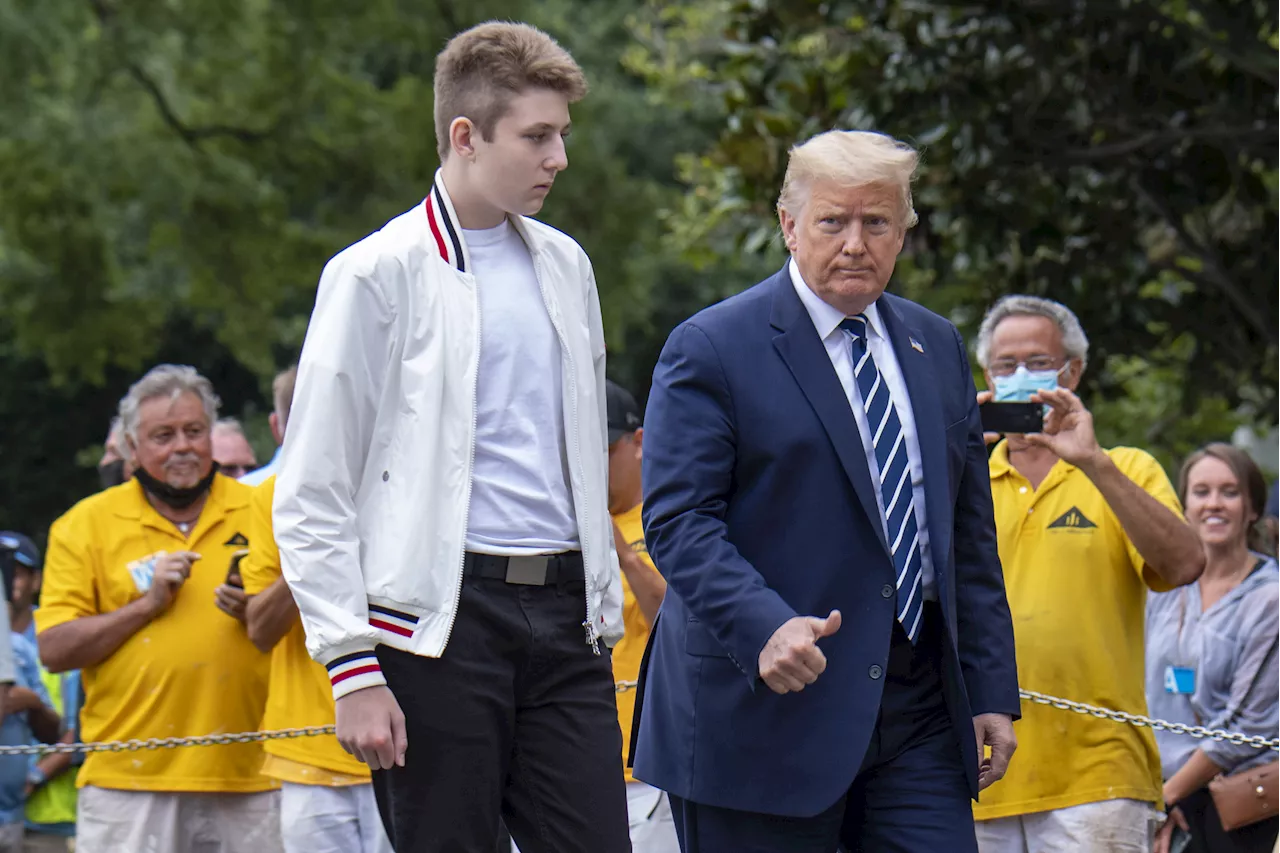 Donald Trump Shares Barron's Plans for College