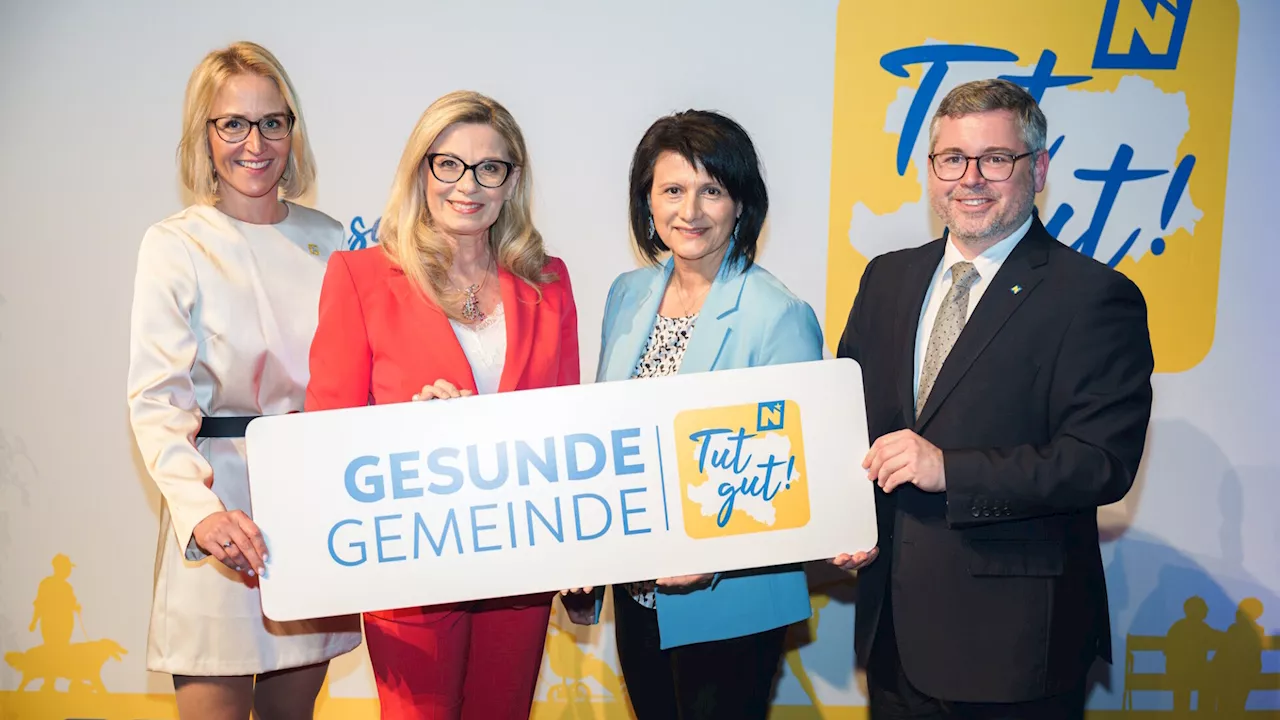 Hochleithen zur innovativsten „Gesunden Gemeinde“ gekürt