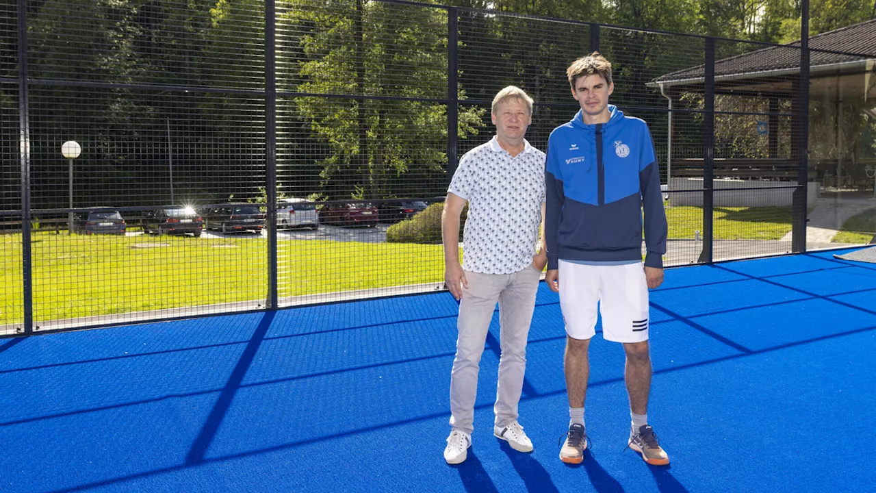 Tennisclub Raabs eröffnet ersten Padeltennisplatz im Bezirk Waidhofen