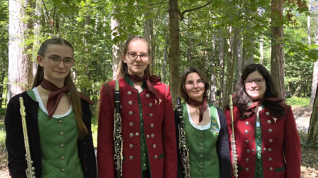 Zauberhafte Frühlingsstimmung bei der Blasmusik Haslau-Maria Ellend