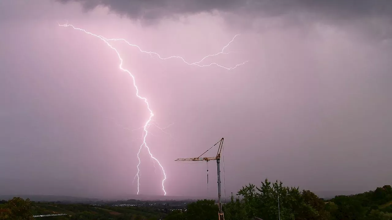 Rheinland-Pfalz & Saarland: Gewitter und Starkregen in Rheinland-Pfalz und im Saarland