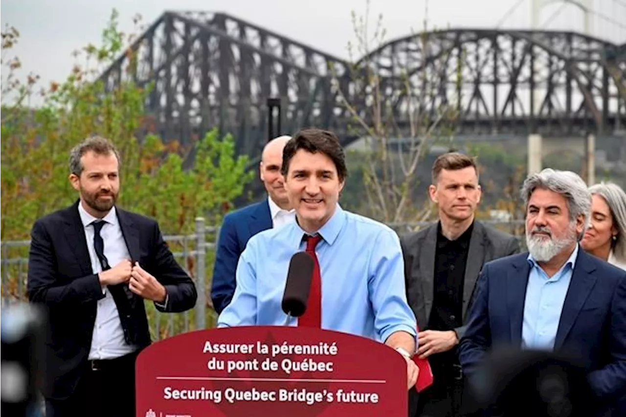 Ottawa to acquire Quebec Bridge from CN, will spend $1 billion on span over 25 years