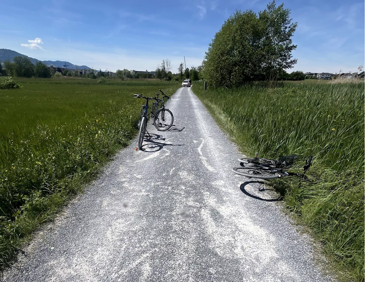 Rapperswil-Jona SG: Kollision zwischen Velofahrer und E-Bike-Fahrerinnen