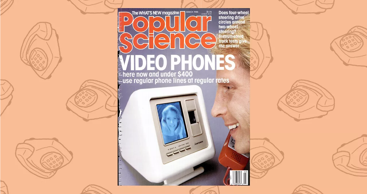 Move over, Facetime: We’re calling on a 1987 Mitsubishi VisiTel video phone