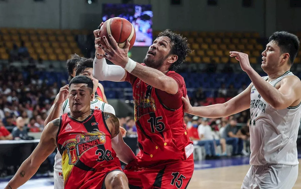 No need to worry: Fajardo dominates as San Miguel survives Terrafirma scare to reach semis