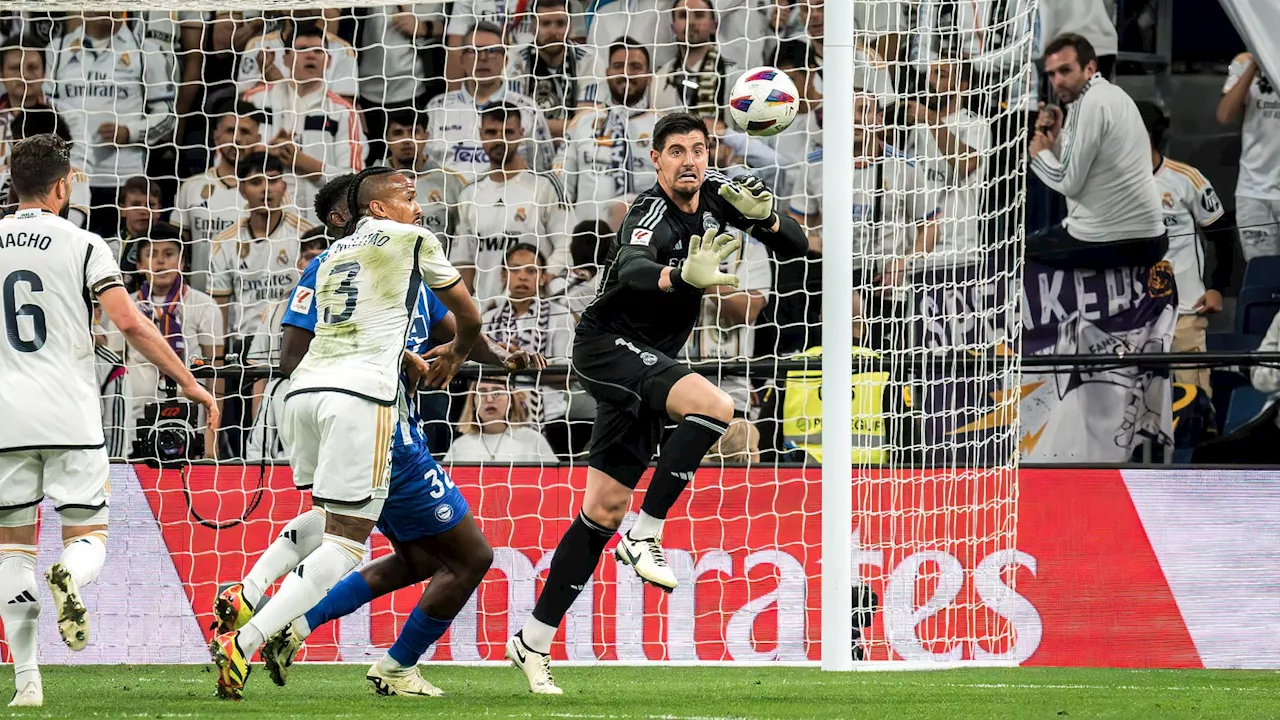 Real: Courtois impressionne contre Alavés avant sa titularisation probable contre Dortmund