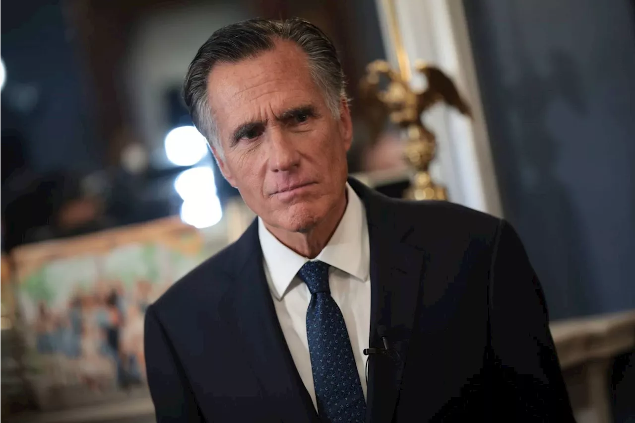 Romney, Who Voted to Convict Trump, Says Biden Should Have Pardoned Him