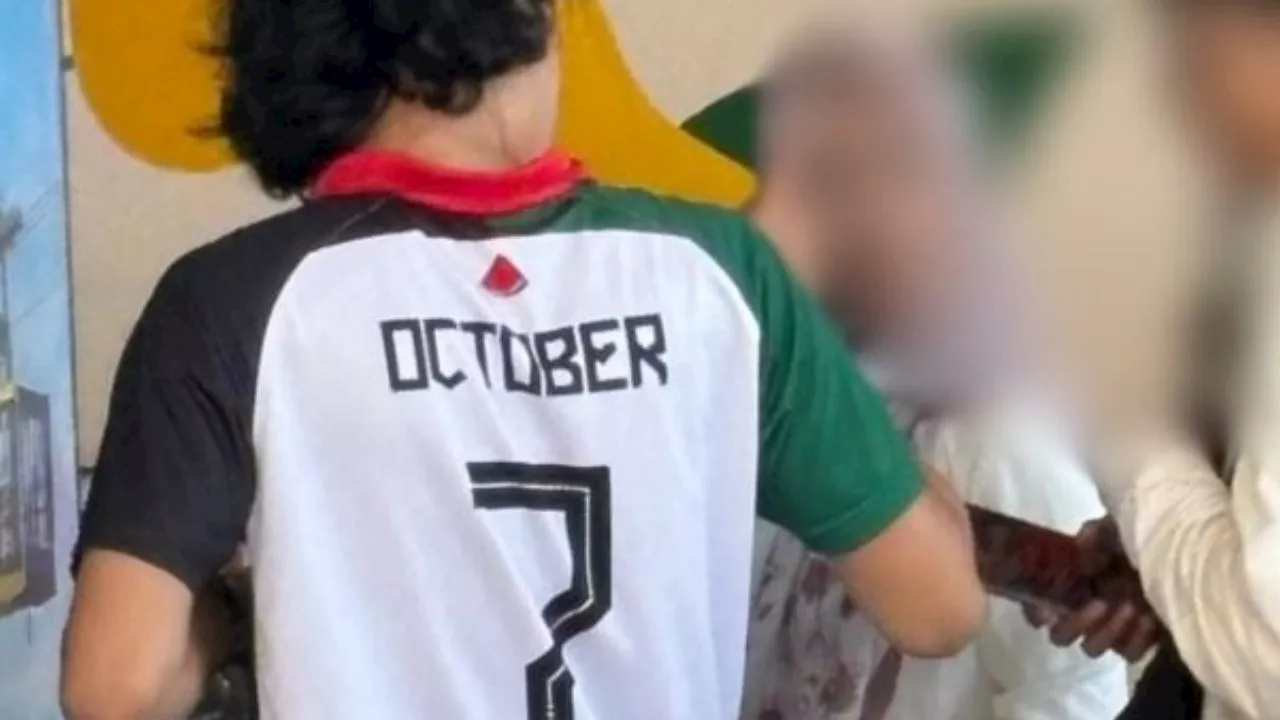 Jewish community furious after police refuse to charge tourist over ‘October 7’ jersey